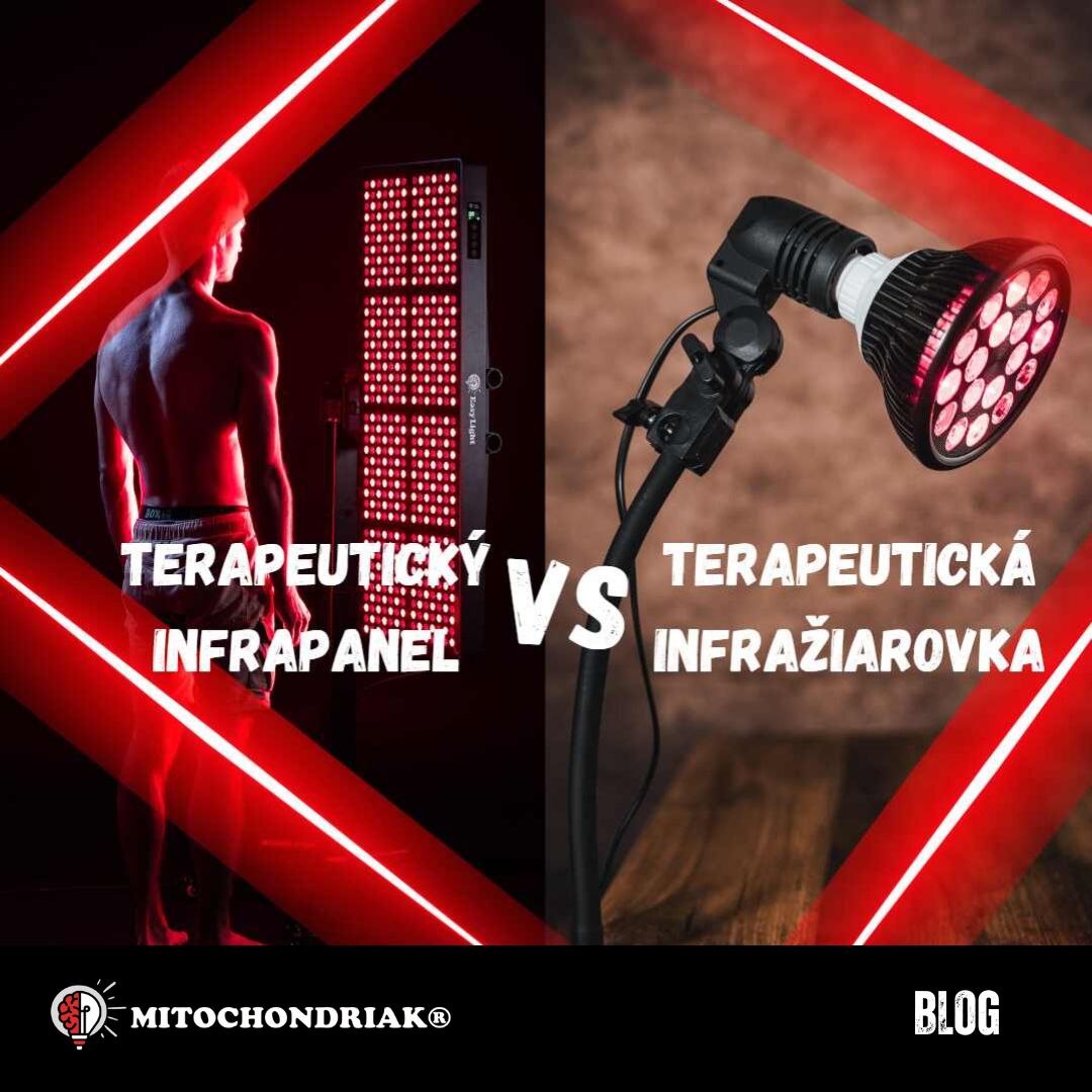 Rozdiel medzi terapeutickými infrapanelmi a infražiarovkami blog EasyLight Mitochondriak